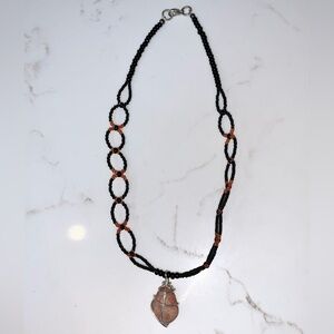 Handmade beaded necklace